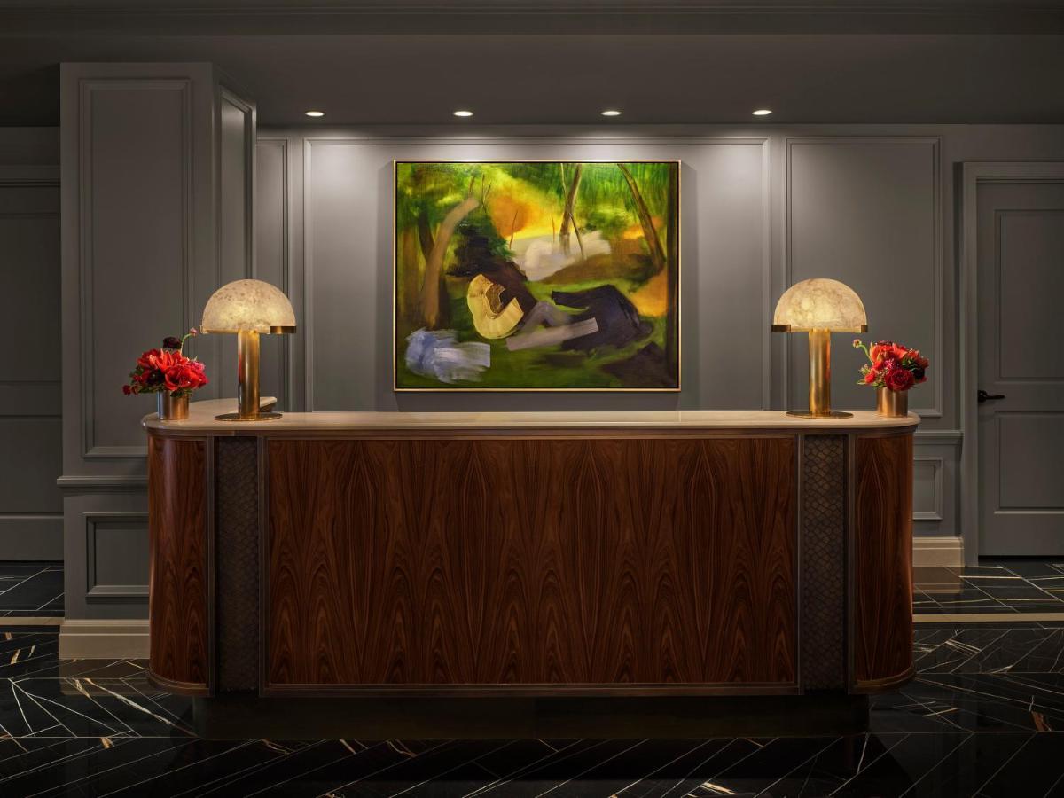 Отель The Newbury Бостон Экстерьер фото The 1930s Art Deco lobby