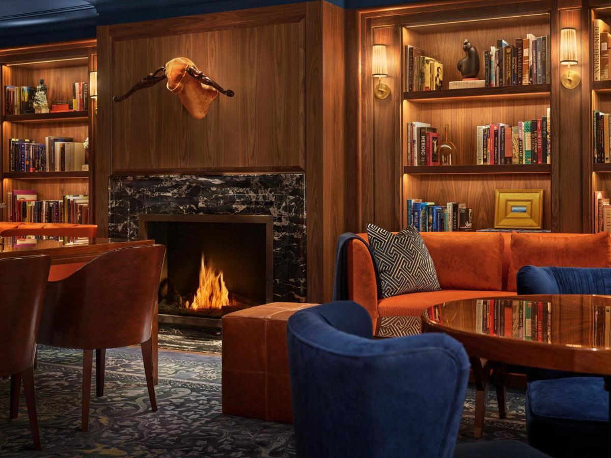 Отель The Newbury Бостон Экстерьер фото Library Bar